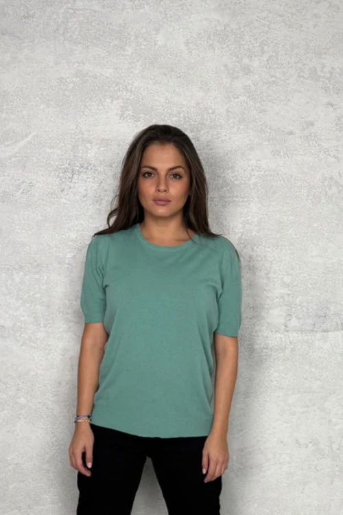 Dámska blúzka s krátkym rukávom