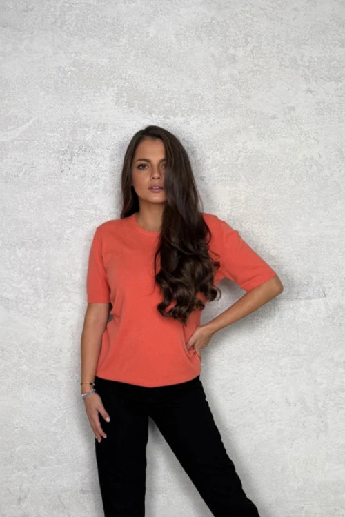 Dámska blúzka s krátkym rukávom