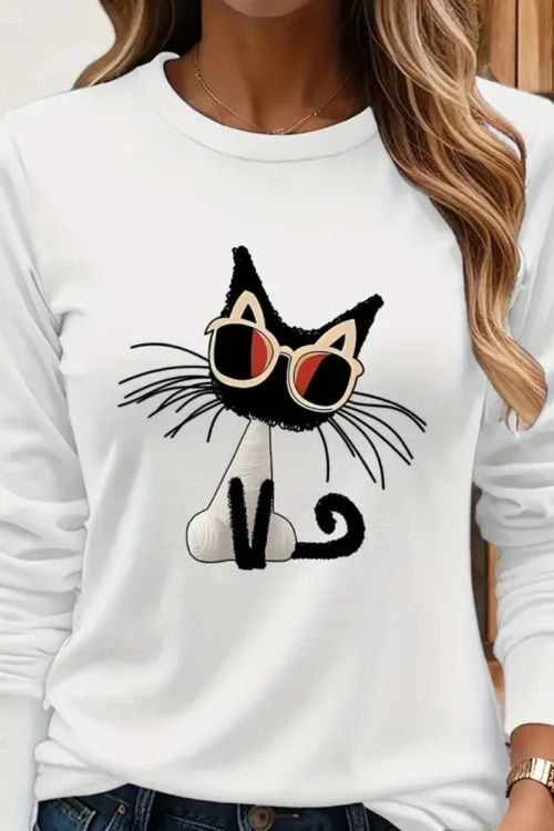 Női blúz, hosszú ujjal