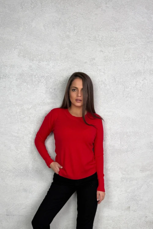 Ženska bluza sa dugim rukavima