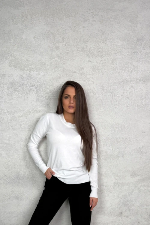 Ženska bluza sa dugim rukavima