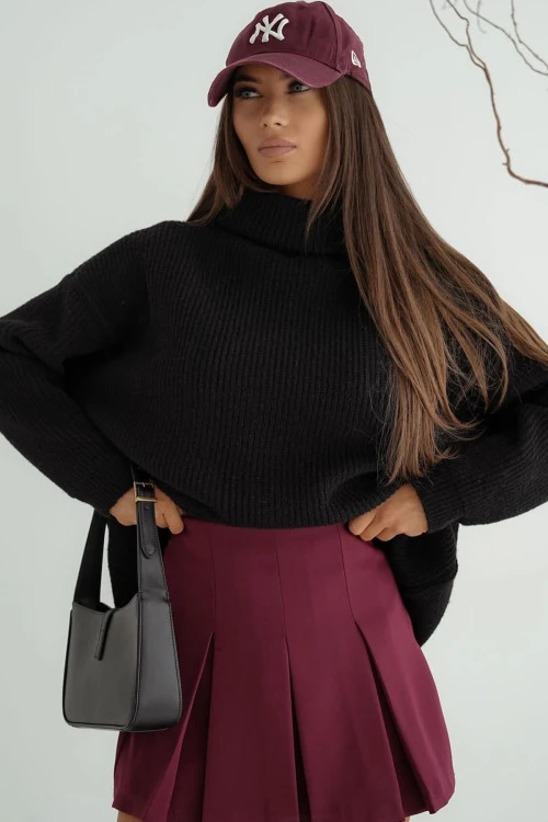 Női pulóver kabát hatású