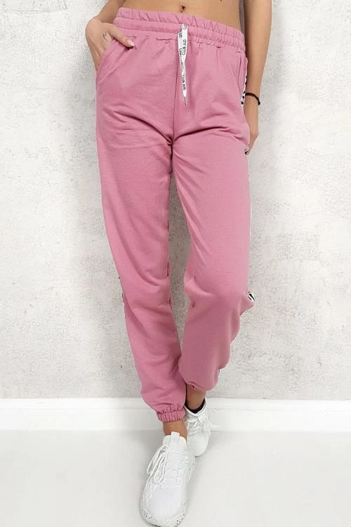 Womens sports pants with lettering