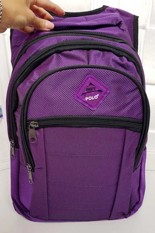 School backpack with orthopedic back