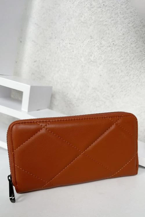 Women's wallet with a zipper