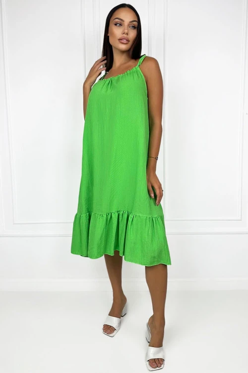 Women's summer dress with straps