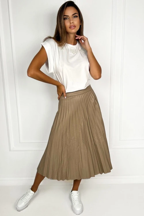 Women's skirt with pleats