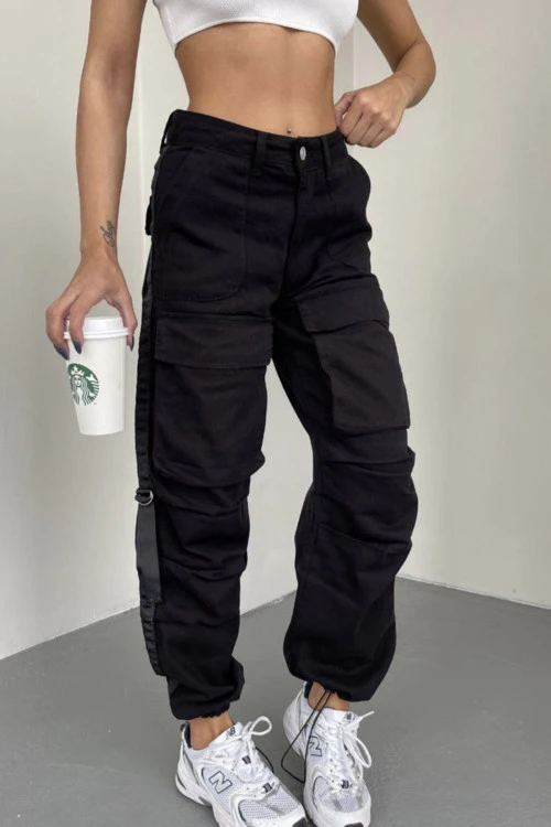 Дамски панталон с джобове