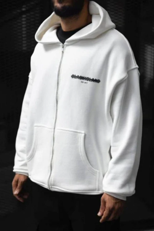 Mens sports hooded jacket